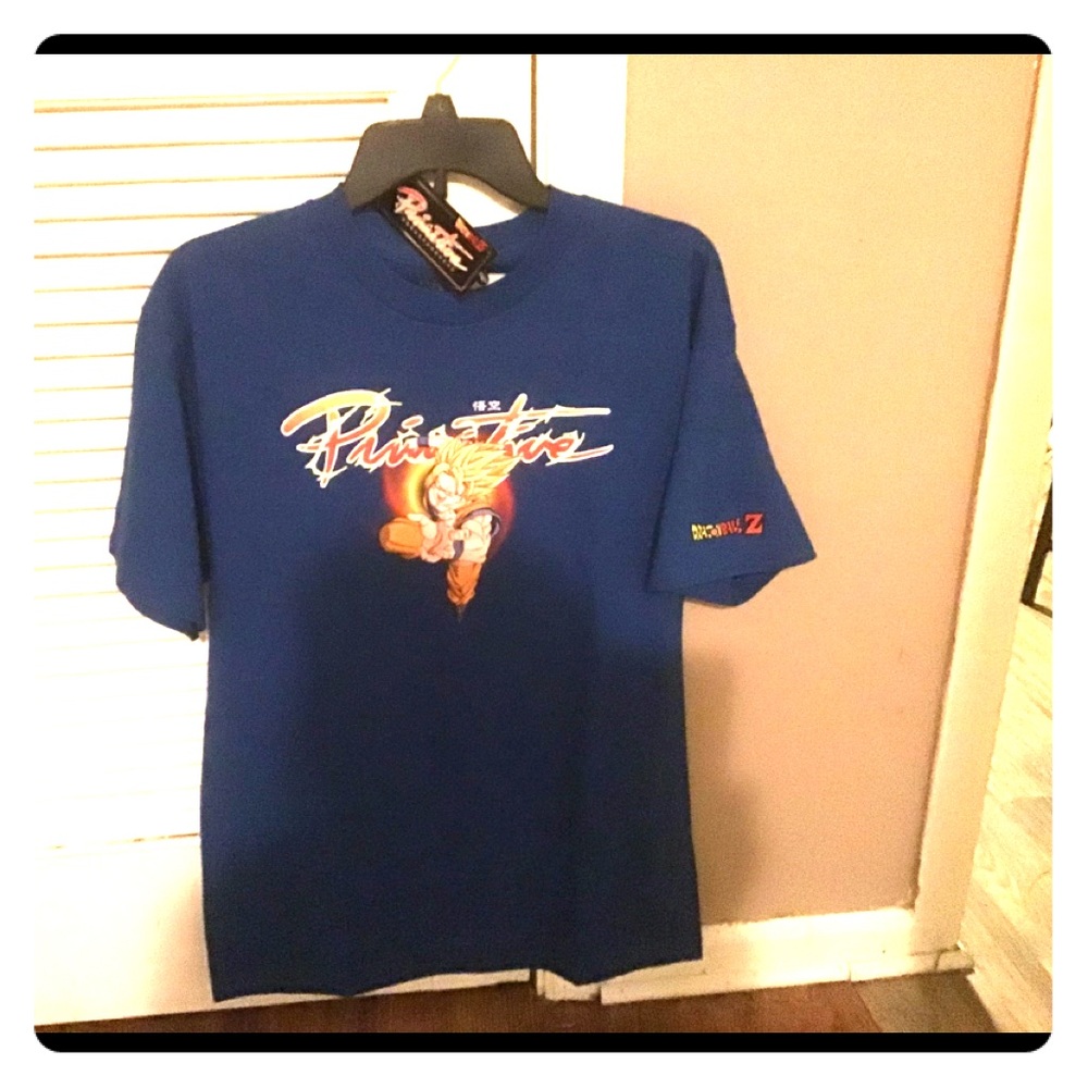 Primitive skate Dragonball Z Goku t shirt new